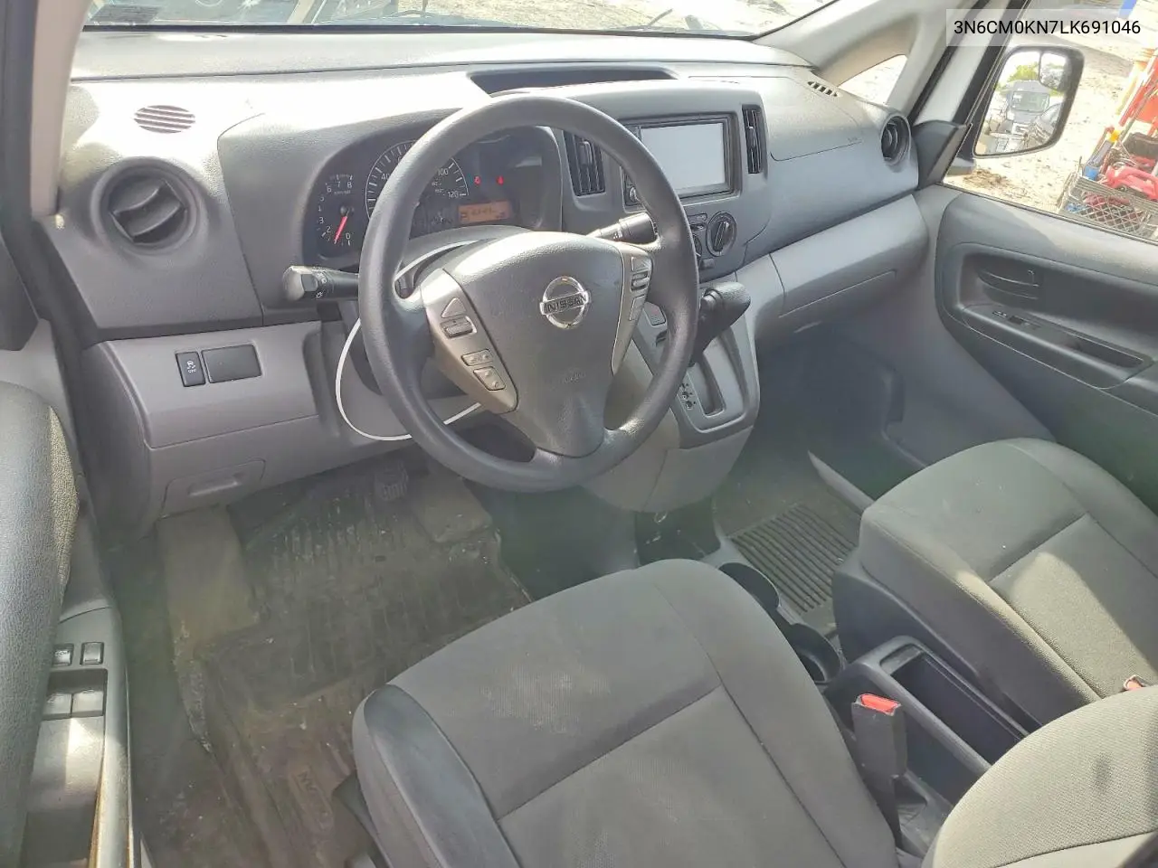2020 Niss Nv200 S VIN: 3N6CM0KN7LK691046 Lot: 52306986