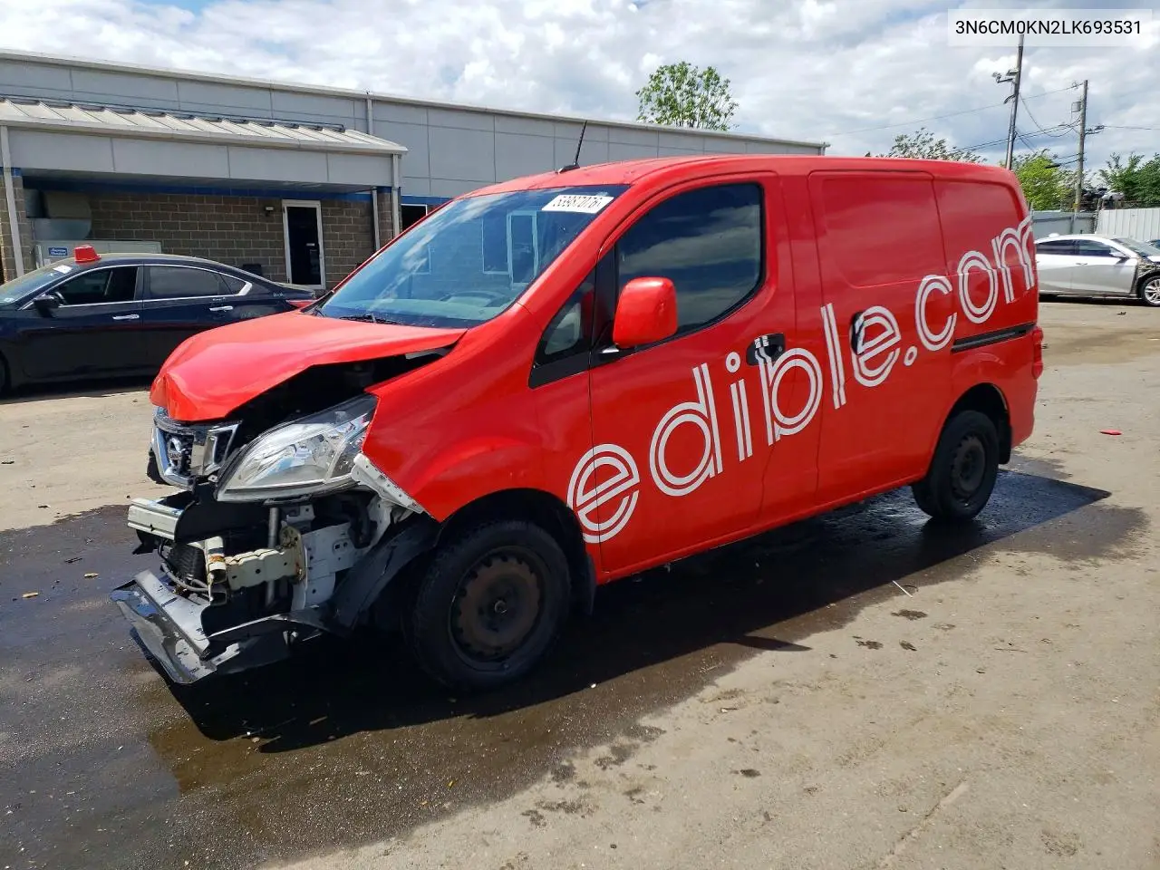 2020 Nissan Nv200 Sv VIN: 3N6CM0KN2LK693531 Lot: 53987076