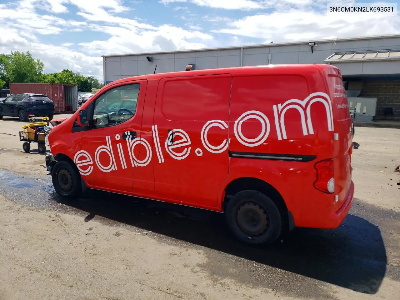 2020 Nissan Nv200 Sv VIN: 3N6CM0KN2LK693531 Lot: 53987076