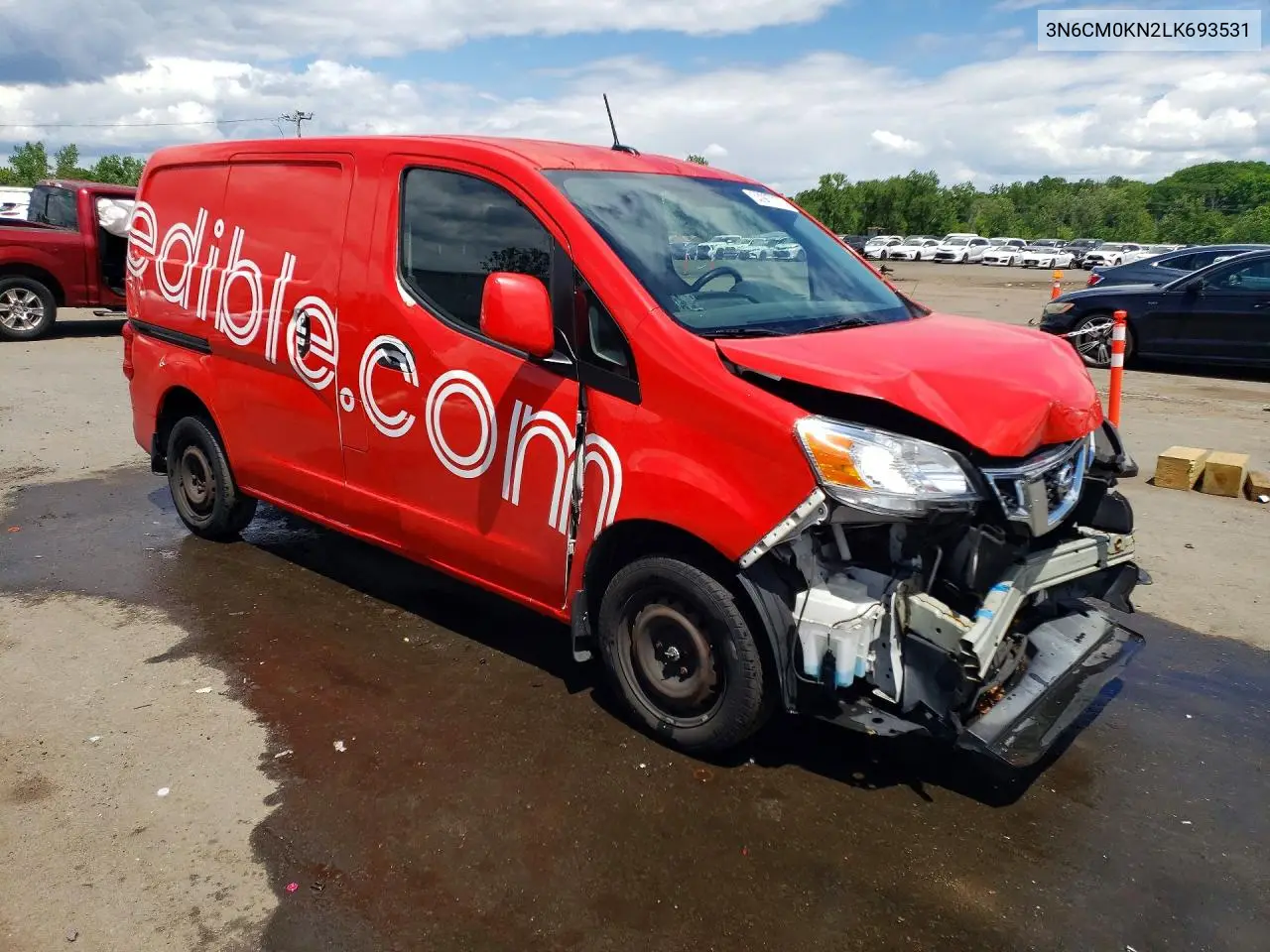 2020 Nissan Nv200 Sv VIN: 3N6CM0KN2LK693531 Lot: 53987076