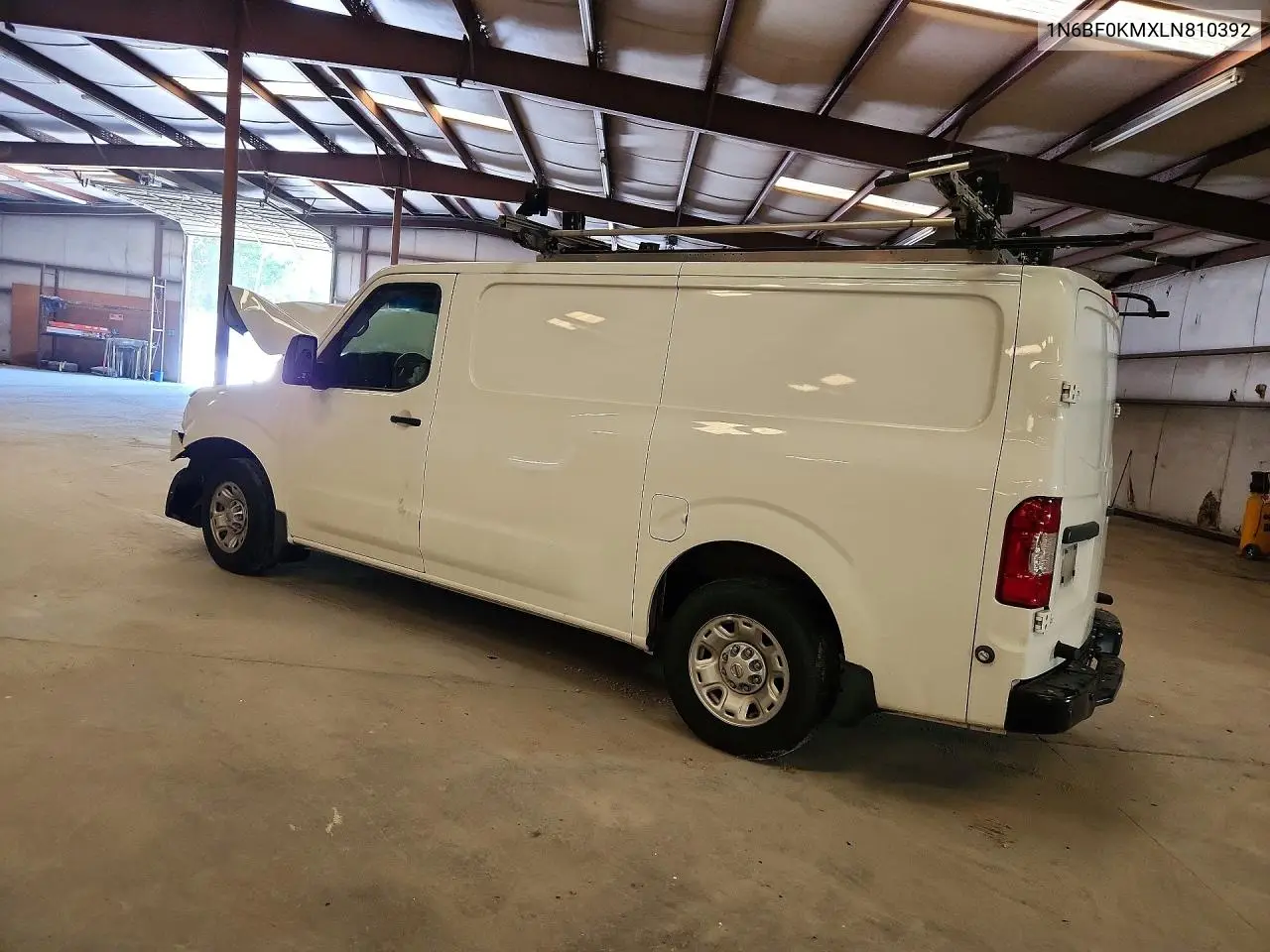 2020 Nissan Nv 1500 Sv VIN: 1N6BF0KMXLN810392 Lot: 55316716
