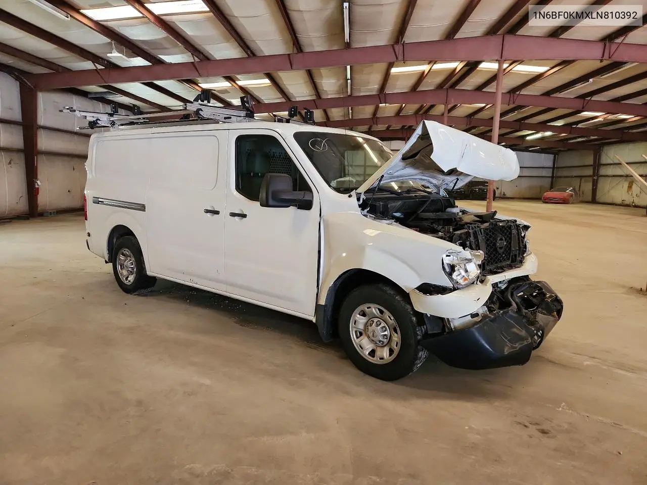 2020 Nissan Nv 1500 Sv VIN: 1N6BF0KMXLN810392 Lot: 55316716