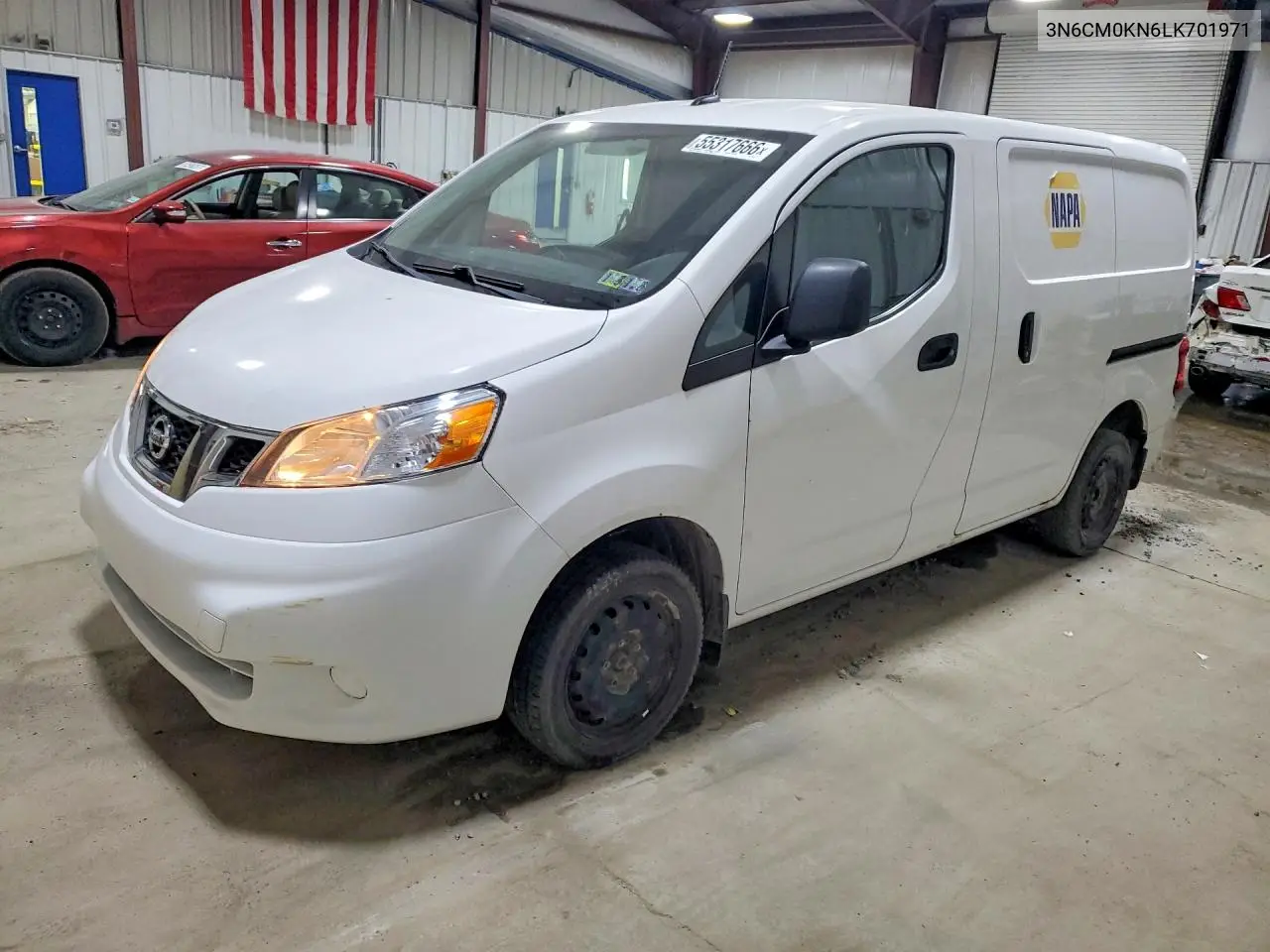2020 Nissan Nv200 Delivery Van VIN: 3N6CM0KN6LK701971 Lot: 55317666