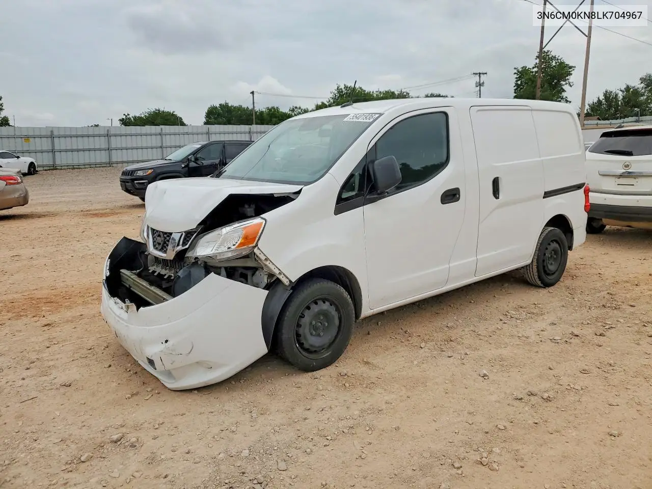 2020 Nissan Nv200 Sv VIN: 3N6CM0KN8LK704967 Lot: 55401936