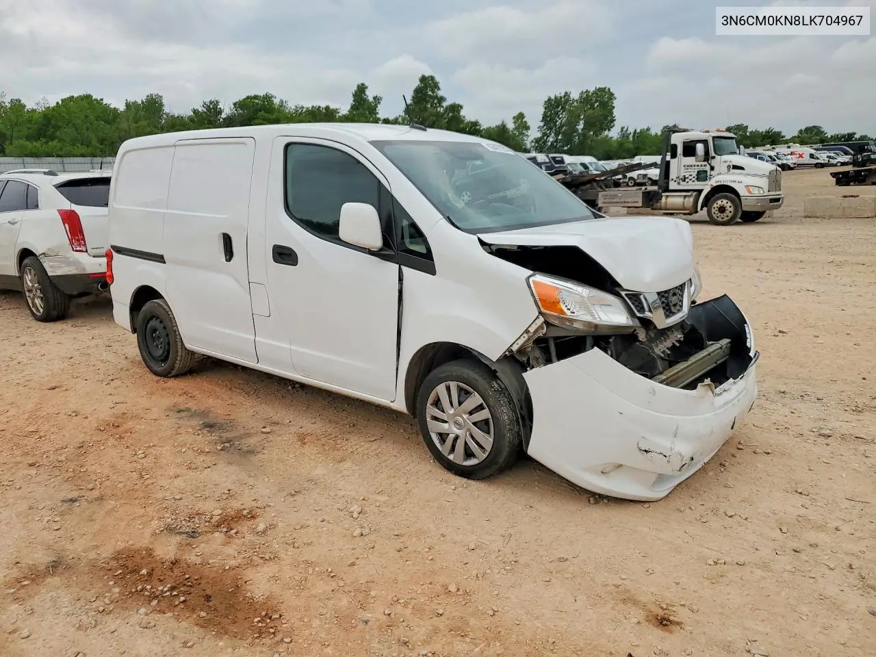 2020 Nissan Nv200 Sv VIN: 3N6CM0KN8LK704967 Lot: 55401936