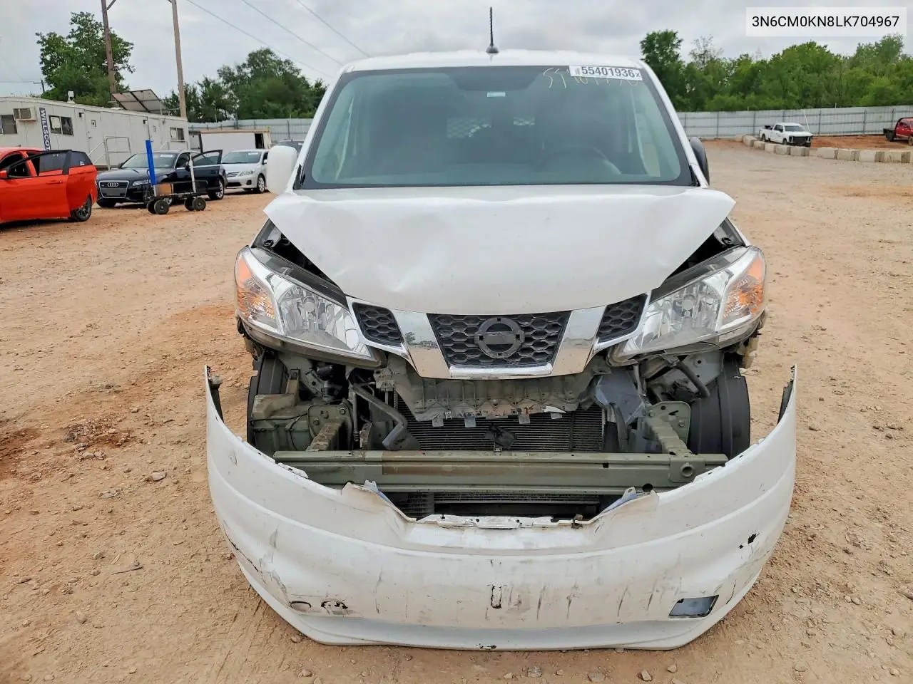 2020 Nissan Nv200 Sv VIN: 3N6CM0KN8LK704967 Lot: 55401936