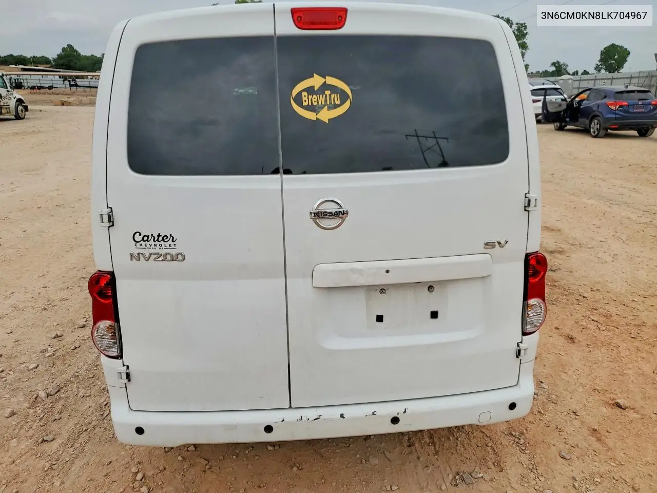 2020 Nissan Nv200 Sv VIN: 3N6CM0KN8LK704967 Lot: 55401936