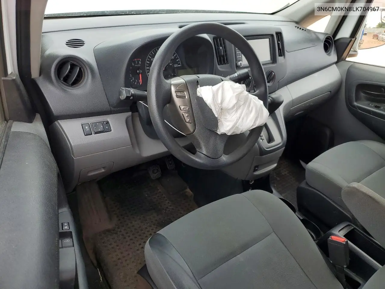 2020 Nissan Nv200 Sv VIN: 3N6CM0KN8LK704967 Lot: 55401936