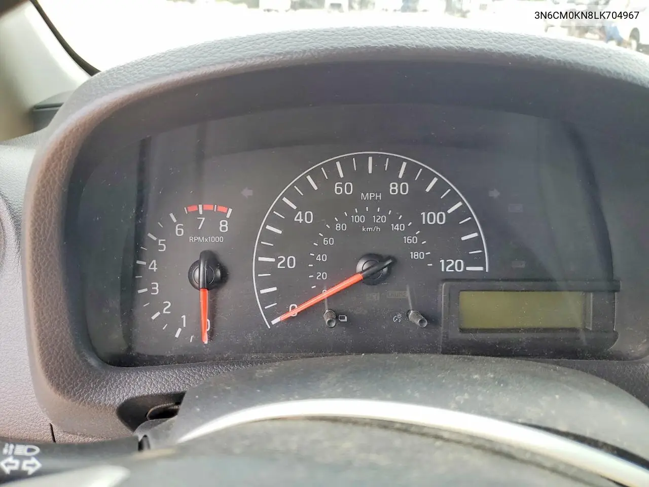 2020 Nissan Nv200 Sv VIN: 3N6CM0KN8LK704967 Lot: 55401936
