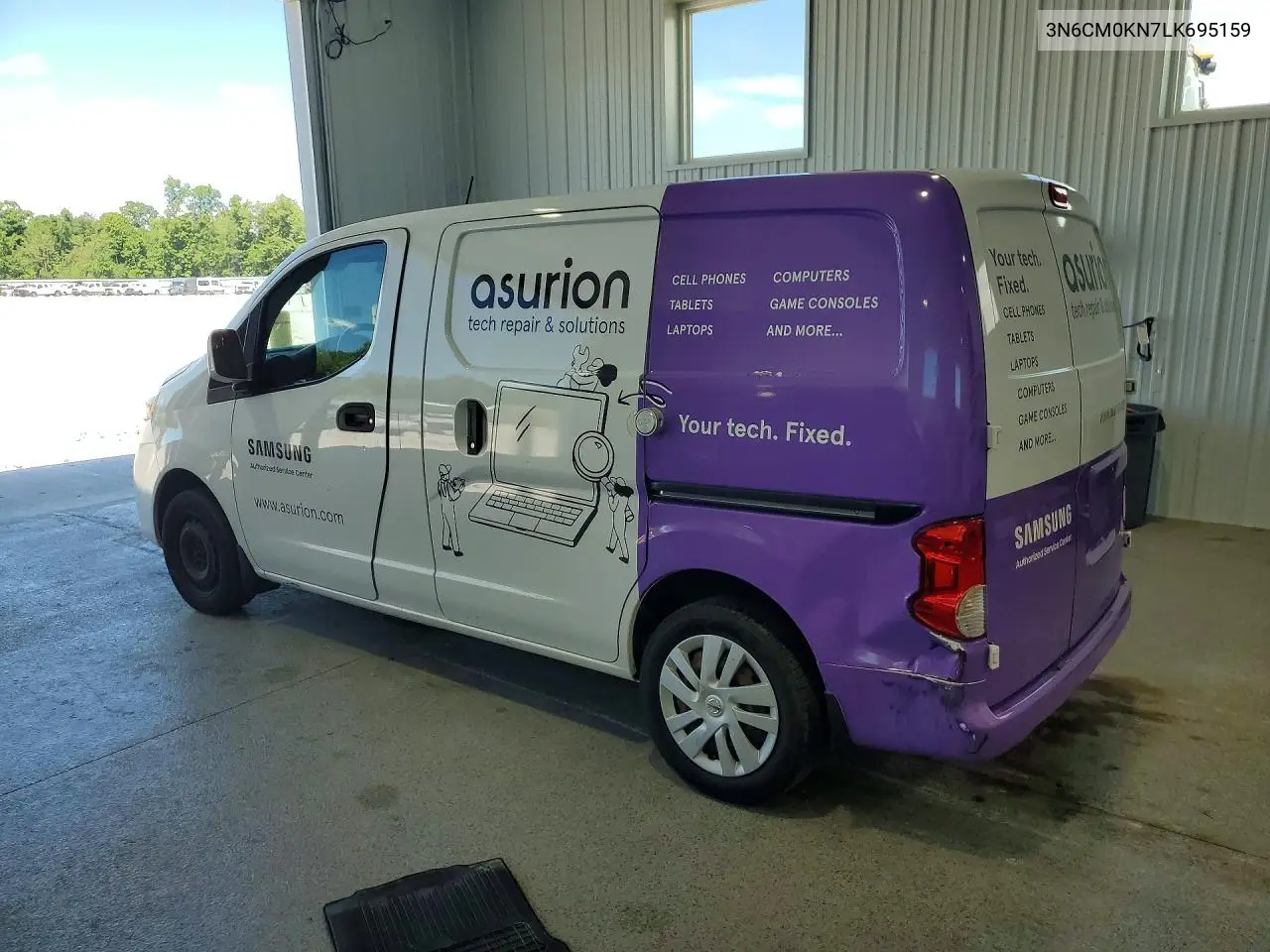 2020 Nissan Nv VIN: 3N6CM0KN7LK695159 Lot: 55698636