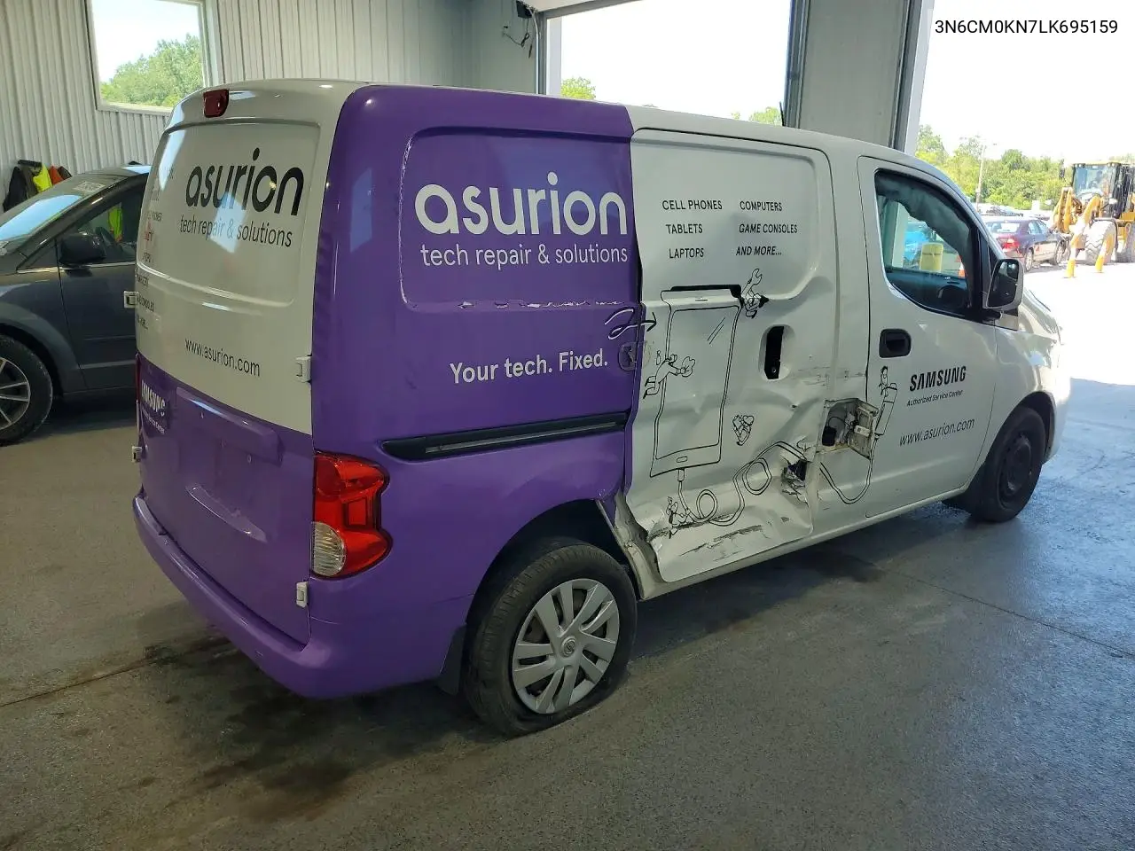 2020 Nissan Nv VIN: 3N6CM0KN7LK695159 Lot: 55698636