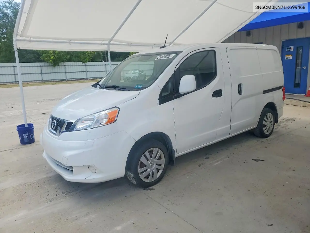 2020 Nissan Nv200 Sv VIN: 3N6CM0KN7LK699468 Lot: 55929726