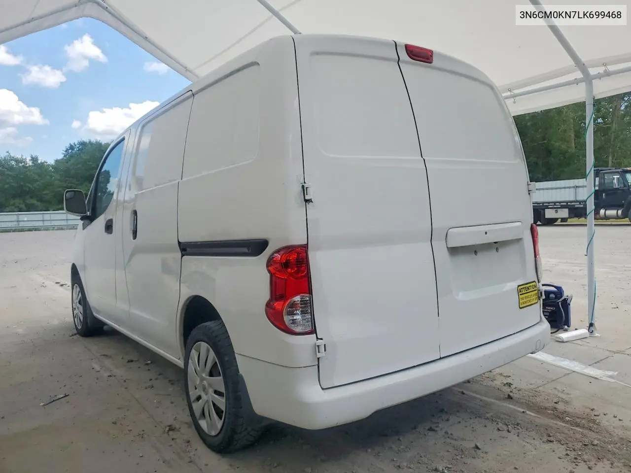 2020 Nissan Nv200 Sv VIN: 3N6CM0KN7LK699468 Lot: 55929726