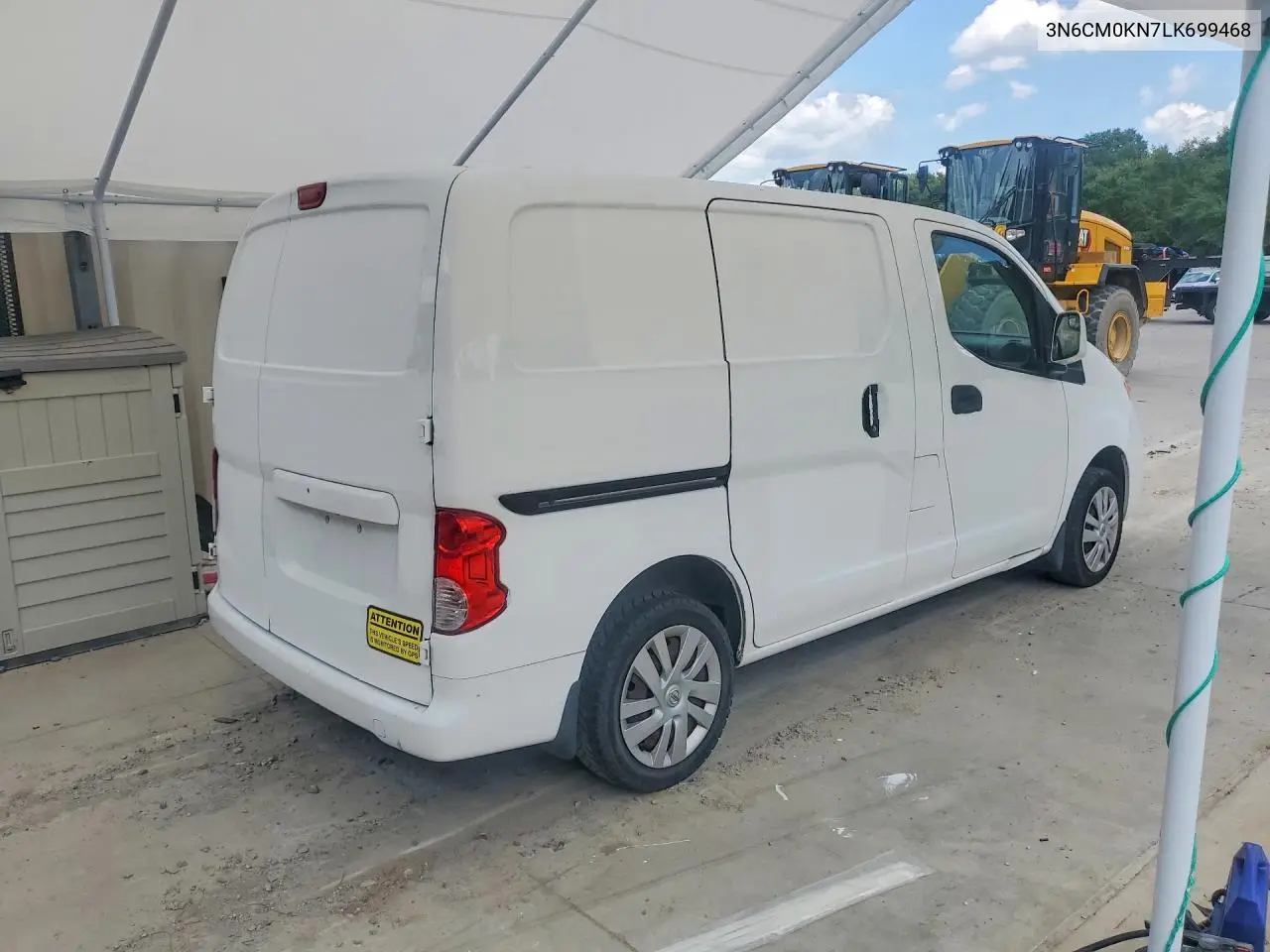 2020 Nissan Nv200 Sv VIN: 3N6CM0KN7LK699468 Lot: 55929726
