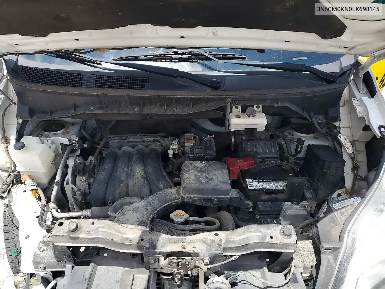 2020 Nissan Nv200 S VIN: 3N6CM0KN0LK698145 Lot: 57032206