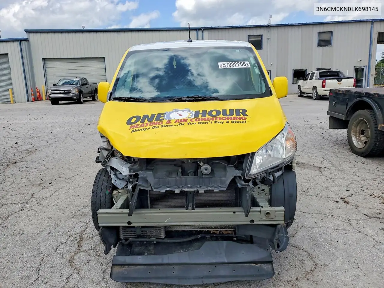 2020 Nissan Nv200 S VIN: 3N6CM0KN0LK698145 Lot: 57032206