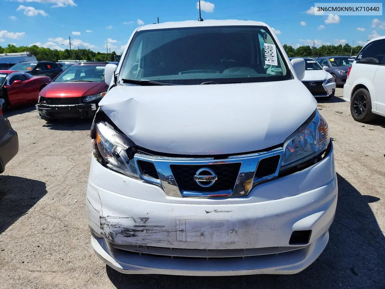2020 Nissan Nv200 Sv VIN: 3N6CM0KN9LK710440 Lot: 57045466