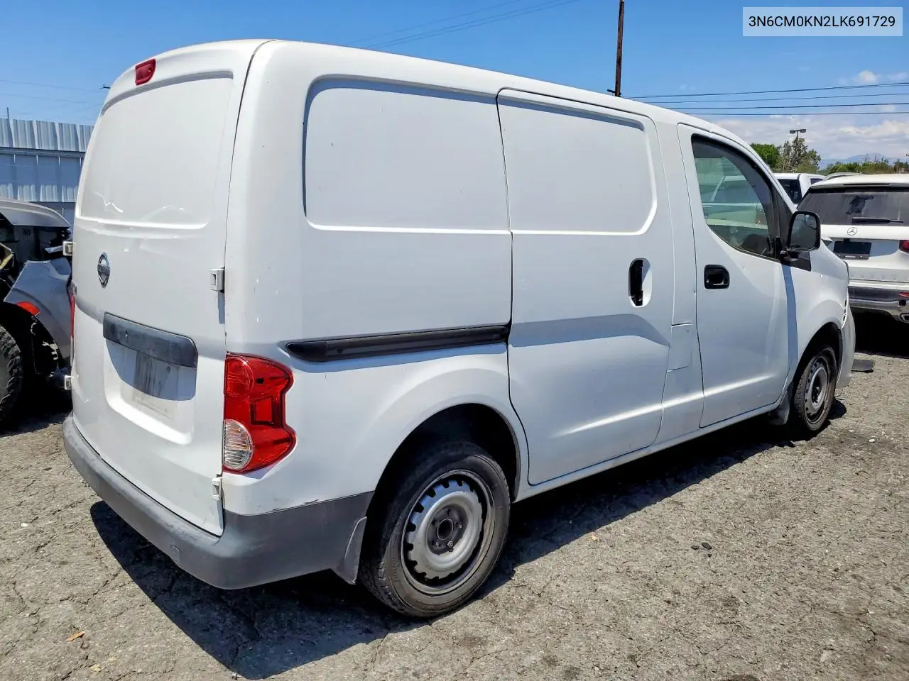 2020 Nissan Nv200 S VIN: 3N6CM0KN2LK691729 Lot: 57393926