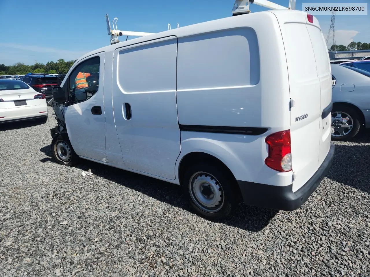 2020 Nissan Nv200 S VIN: 3N6CM0KN2LK698700 Lot: 57703606