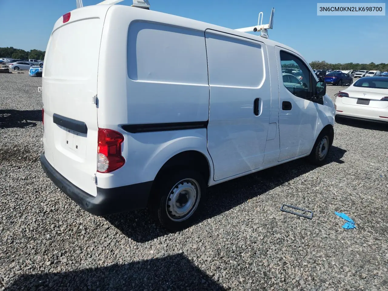 2020 Nissan Nv200 S VIN: 3N6CM0KN2LK698700 Lot: 57703606