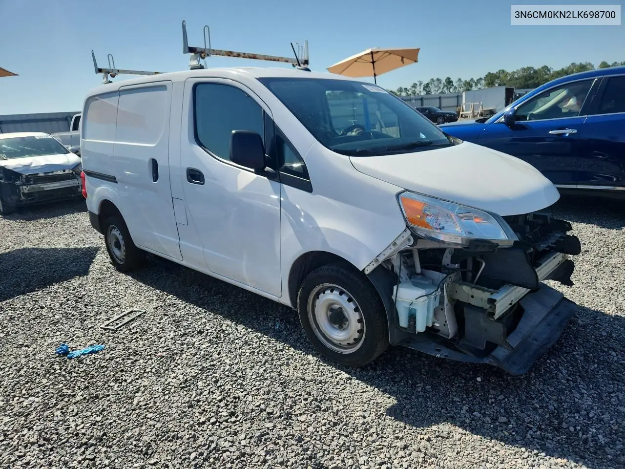 2020 Nissan Nv200 S VIN: 3N6CM0KN2LK698700 Lot: 57703606