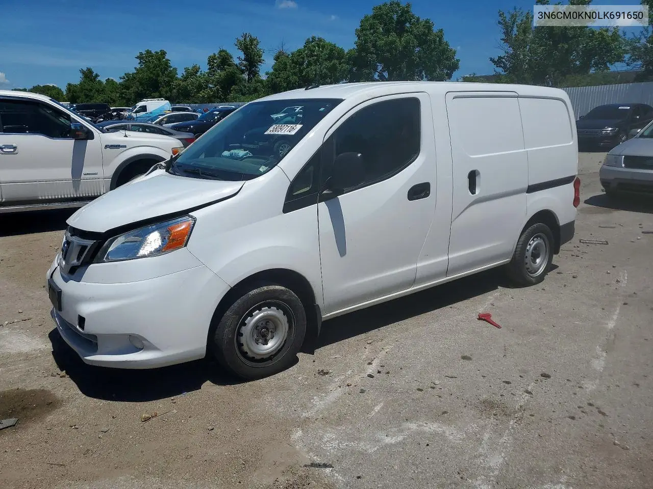 2020 Nissan Nv200 S VIN: 3N6CM0KN0LK691650 Lot: 58097116