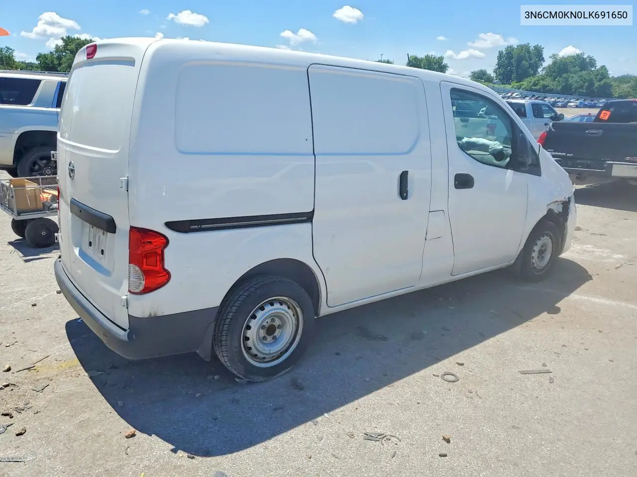 2020 Nissan Nv200 S VIN: 3N6CM0KN0LK691650 Lot: 58097116