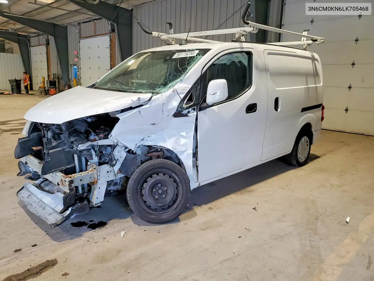 2020 Nissan Nv200 Sv VIN: 3N6CM0KN6LK705468 Lot: 58179256