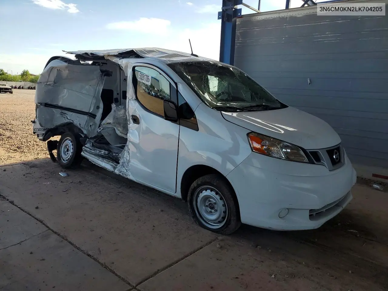 2020 Nissan Nv200 S VIN: 3N6CM0KN2LK704205 Lot: 58261706