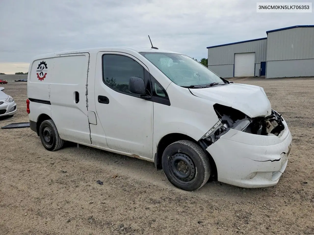 2020 Niss Nv200 VIN: 3N6CM0KN5LK706353 Lot: 58740596