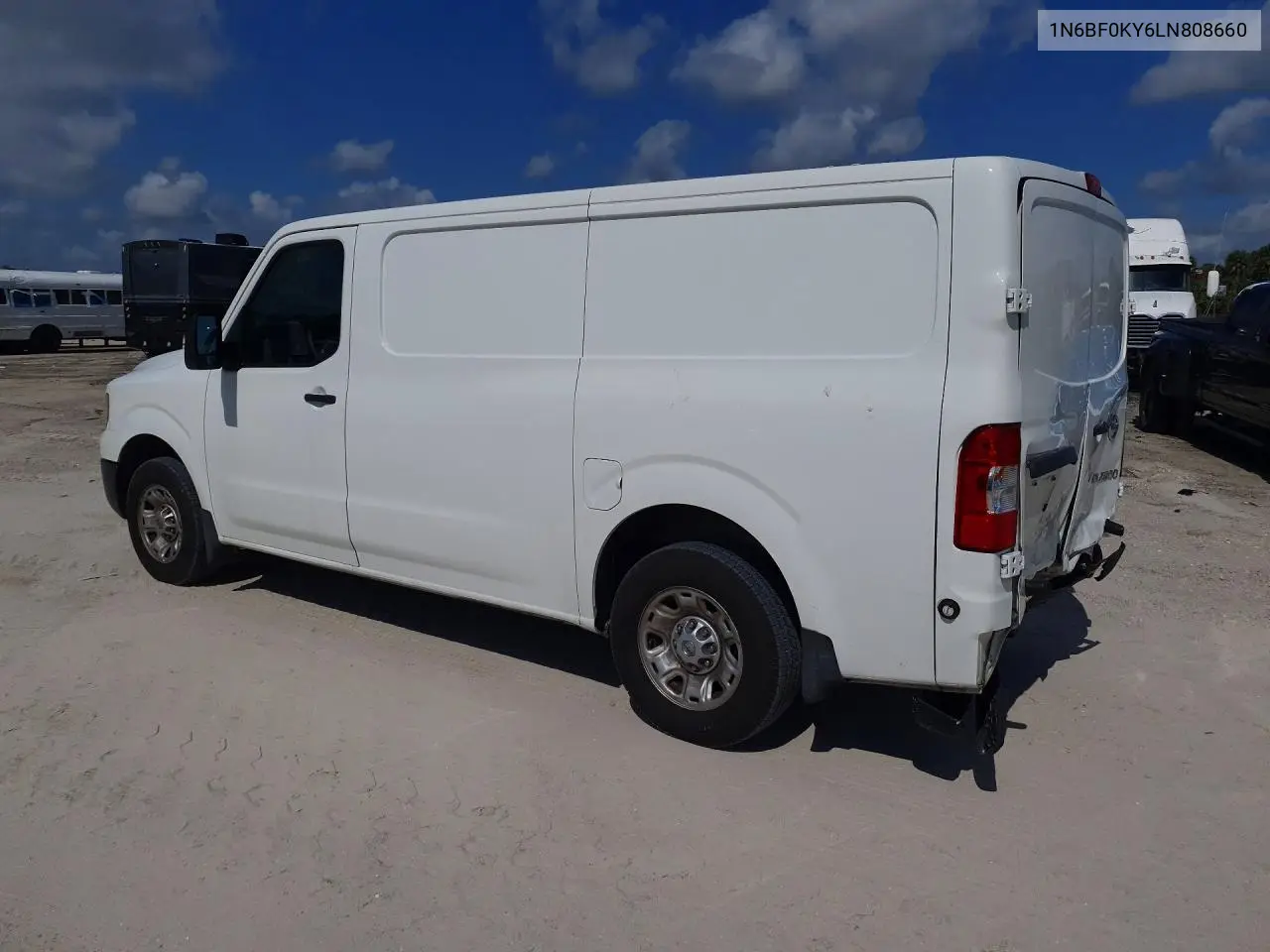 2020 Nissan Nv 2500 Hd Sv VIN: 1N6BF0KY6LN808660 Lot: 58780736