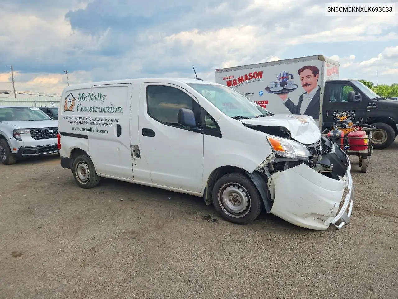 2020 Nissan Nv200 S VIN: 3N6CM0KNXLK693633 Lot: 59135056