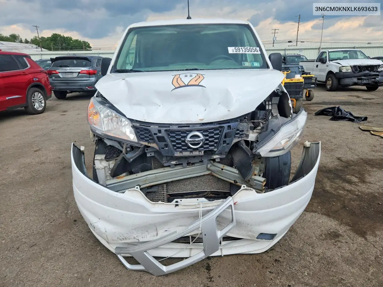 2020 Nissan Nv200 S VIN: 3N6CM0KNXLK693633 Lot: 59135056