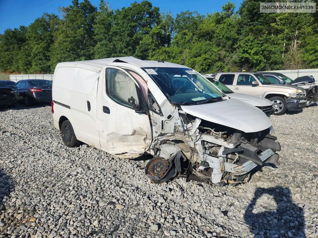 2020 Nissan Nv200 Sv VIN: 3N6CM0KN0LK691339 Lot: 59200176