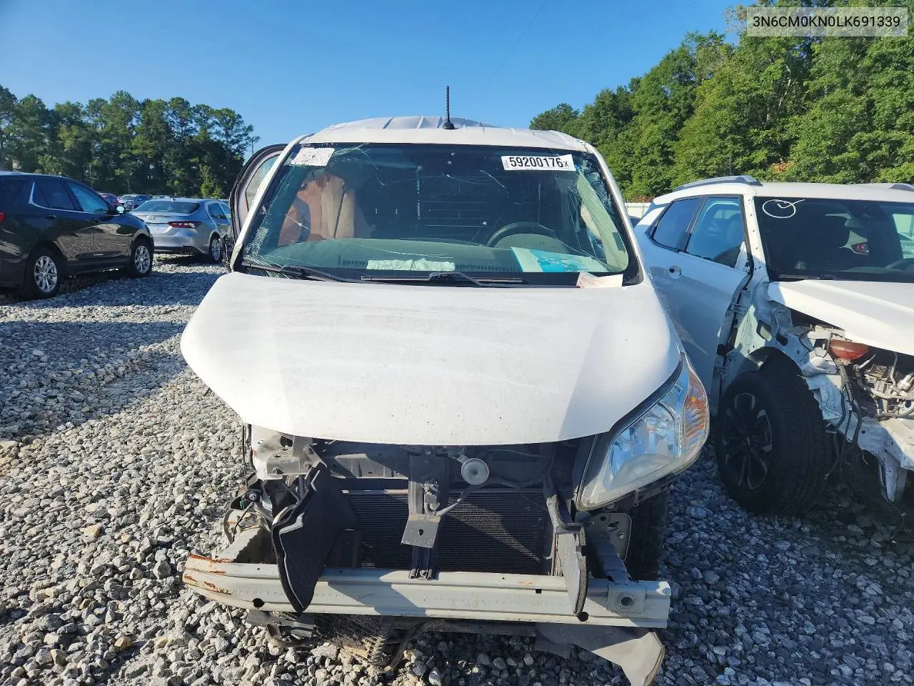 2020 Nissan Nv200 Sv VIN: 3N6CM0KN0LK691339 Lot: 59200176