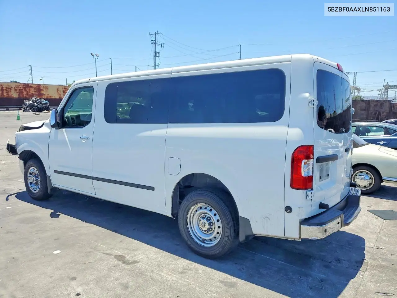 2020 Nissan Nv 3500 Hd Sv VIN: 5BZBF0AAXLN851163 Lot: 60005576