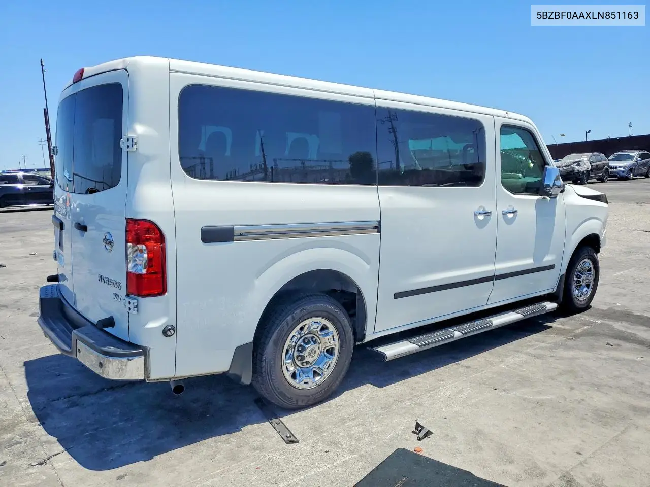 2020 Nissan Nv 3500 Hd Sv VIN: 5BZBF0AAXLN851163 Lot: 60005576