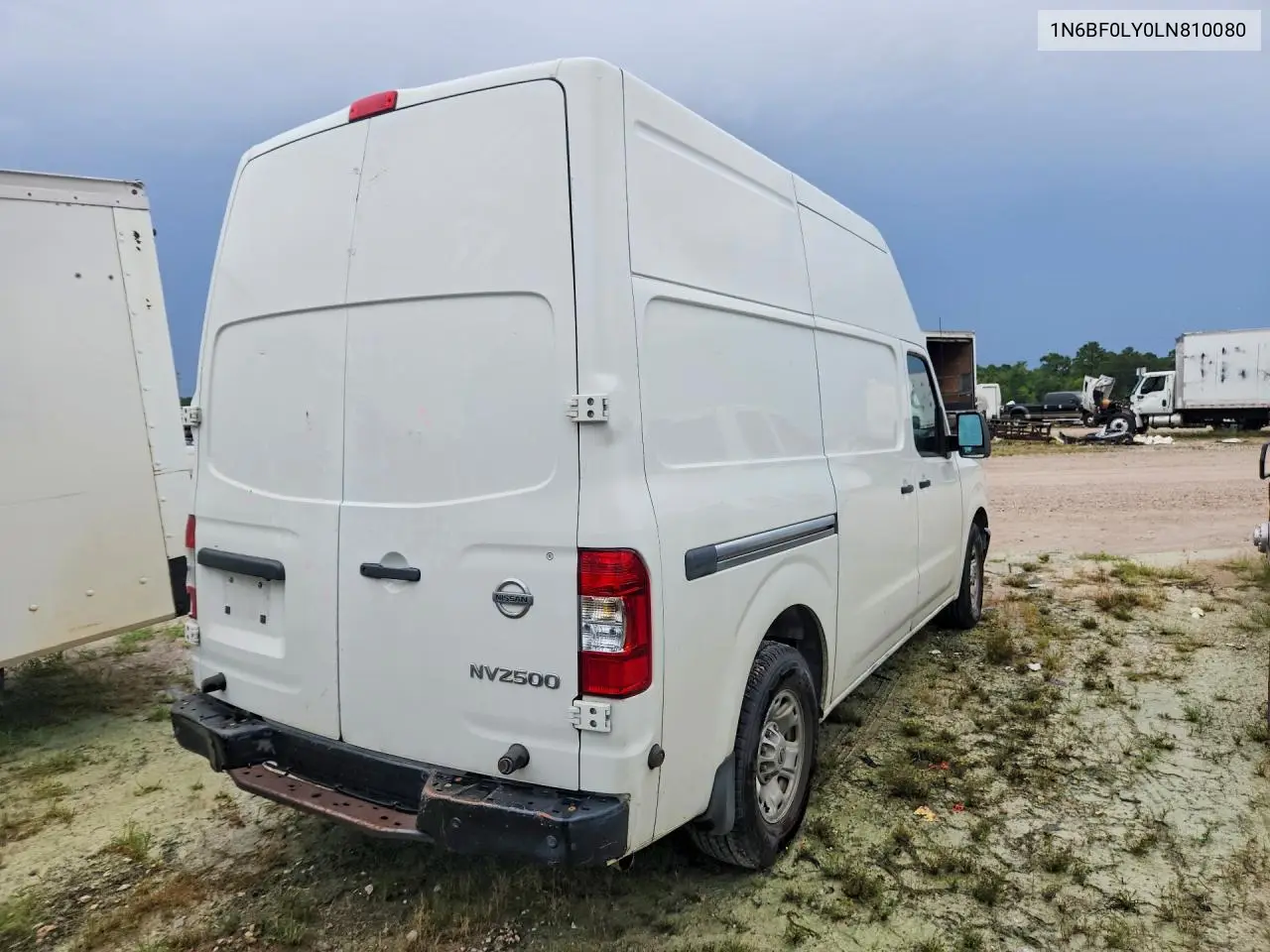 2020 Nissan Nv 2500 Hd Sv VIN: 1N6BF0LY0LN810080 Lot: 60434016