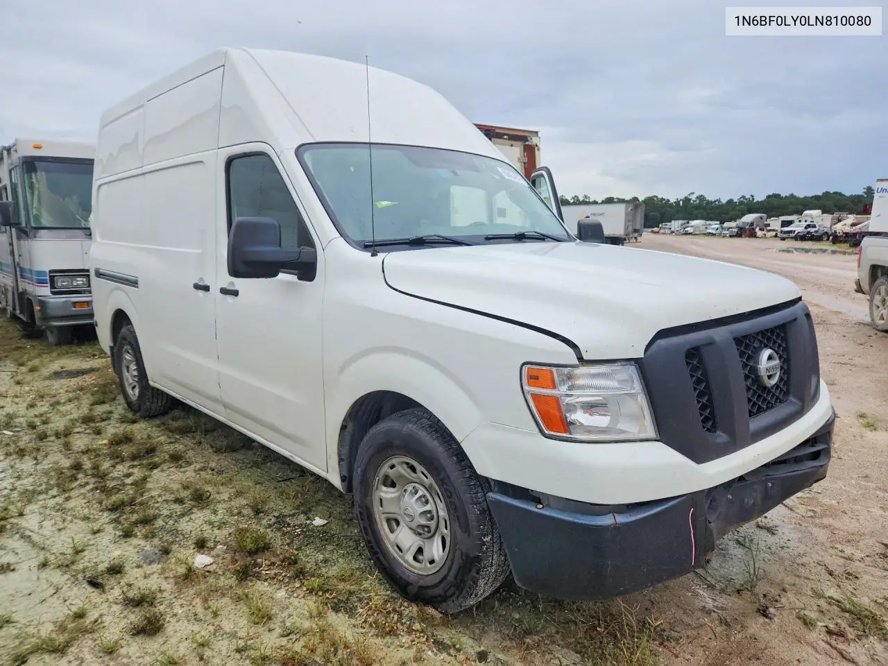 2020 Nissan Nv 2500 Hd Sv VIN: 1N6BF0LY0LN810080 Lot: 60434016