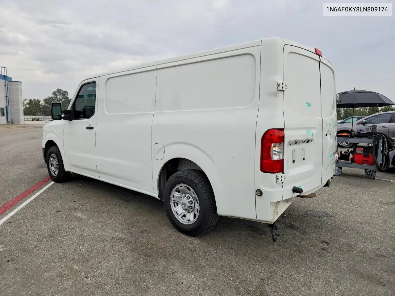 2020 Nissan Nv 2500 Hd Sv VIN: 1N6AF0KY8LN809174 Lot: 60569956