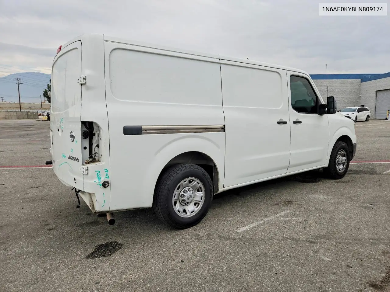 2020 Nissan Nv 2500 Hd Sv VIN: 1N6AF0KY8LN809174 Lot: 60569956