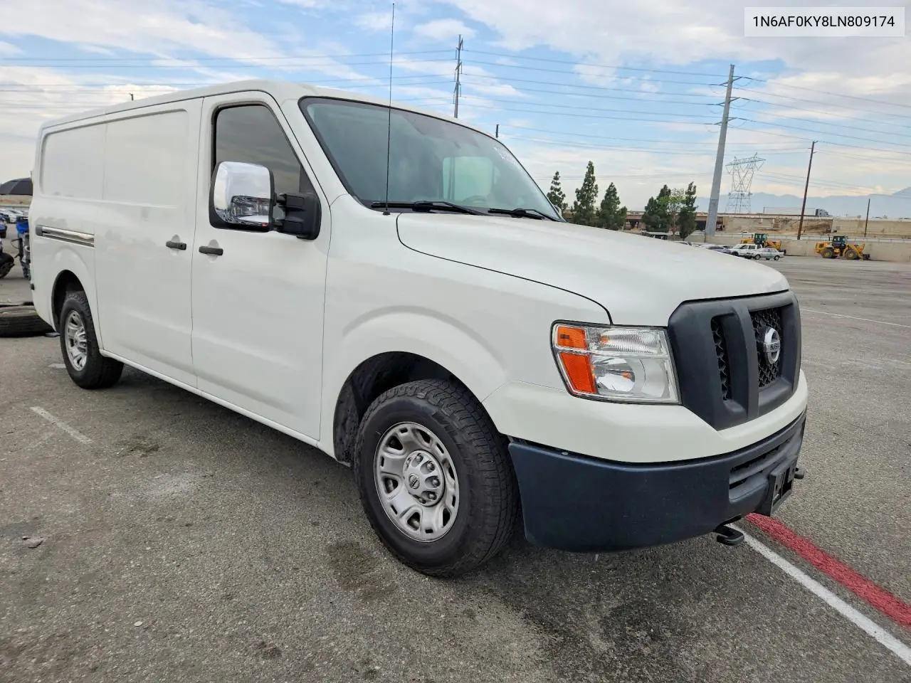 2020 Nissan Nv 2500 Hd Sv VIN: 1N6AF0KY8LN809174 Lot: 60569956