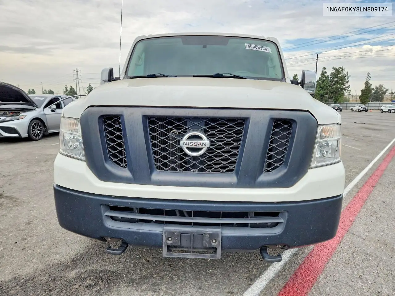 2020 Nissan Nv 2500 Hd Sv VIN: 1N6AF0KY8LN809174 Lot: 60569956