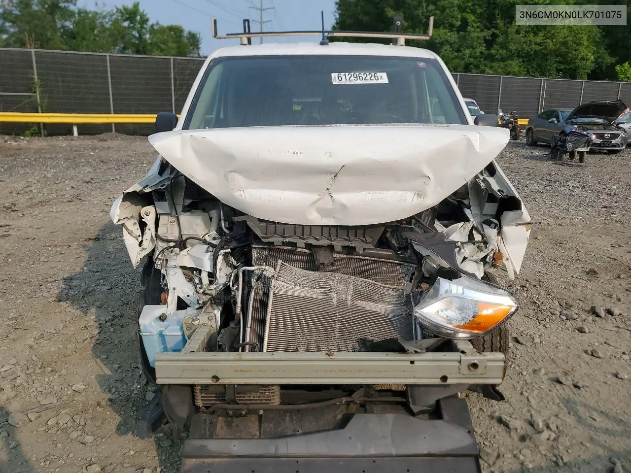 2020 Nissan Nv200 S VIN: 3N6CM0KN0LK701075 Lot: 61296226
