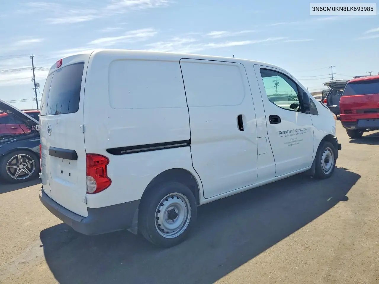 2020 Nissan Nv200 S VIN: 3N6CM0KN8LK693985 Lot: 61361136