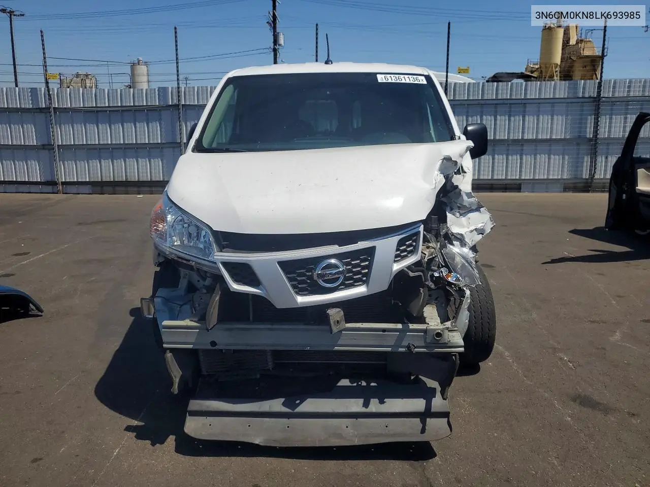 2020 Nissan Nv200 S VIN: 3N6CM0KN8LK693985 Lot: 61361136