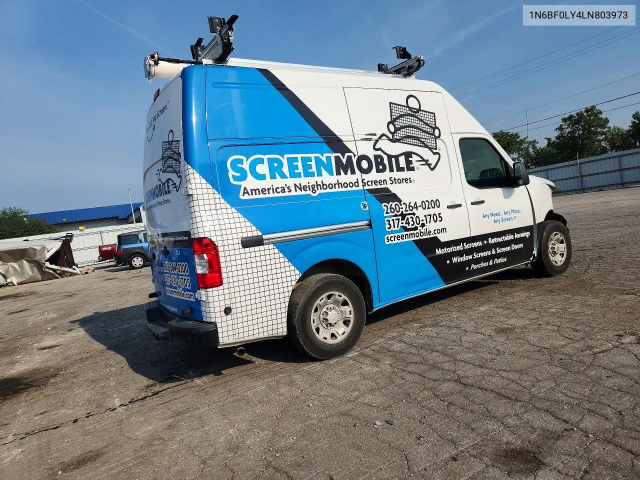 2020 Nissan Nv 2500 Hd Sv VIN: 1N6BF0LY4LN803973 Lot: 61586436