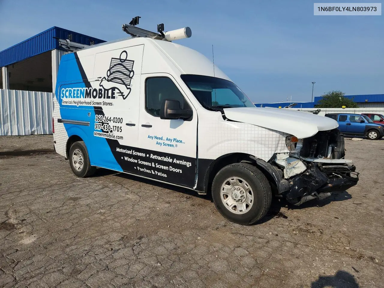 2020 Nissan Nv 2500 Hd Sv VIN: 1N6BF0LY4LN803973 Lot: 61586436