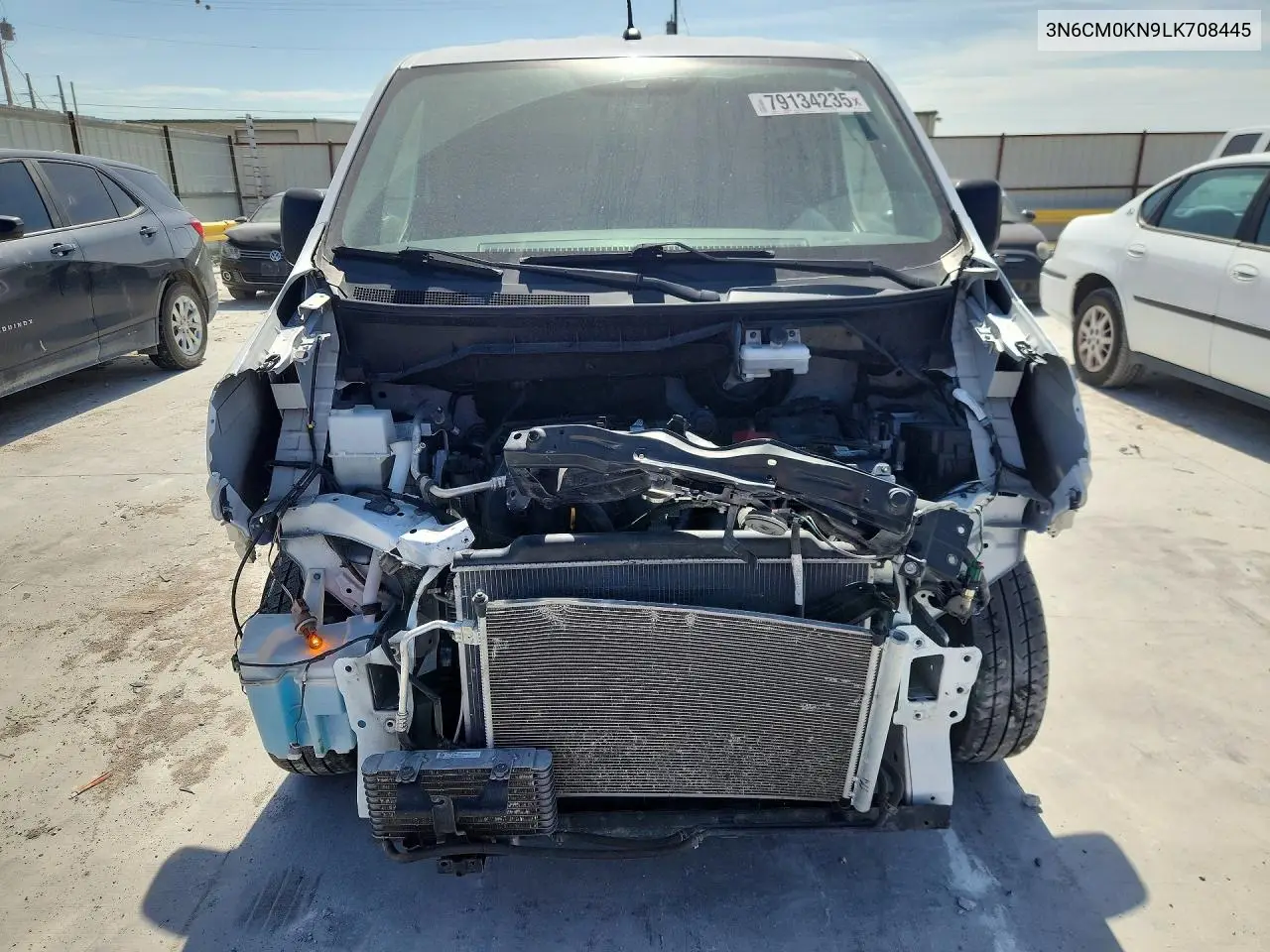 2020 Nissan Nv200 S VIN: 3N6CM0KN9LK708445 Lot: 79134235