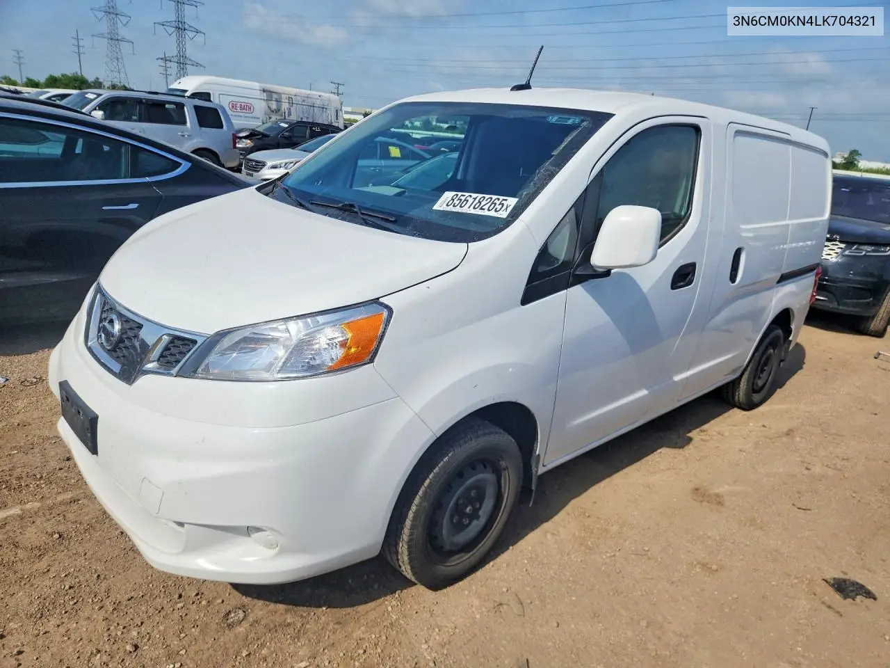 2020 Nissan Nv200 Sv VIN: 3N6CM0KN4LK704321 Lot: 85618265